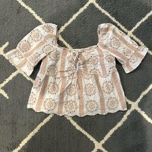 Urban Romantics Embroidered Top